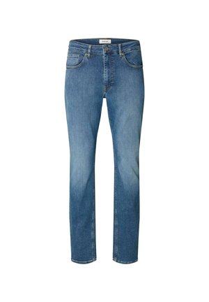 Selected, SLIM FIT JEANS 75 FLEX - Jean slim - medium blue denim