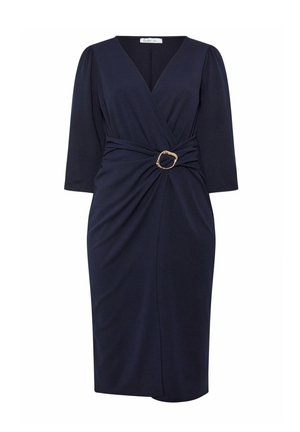 Yours Clothing, PLUS SIZE MIDI DRESSES - Robe de jour - navy