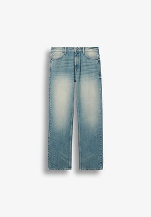 Burocs, JOHN - Дънки с прав крачол - washed indigo blue
