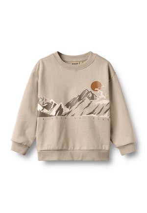Wheat, SWEATSHIRT  ELLIS PRINT UNISEX - Sweatshirt - grey moon