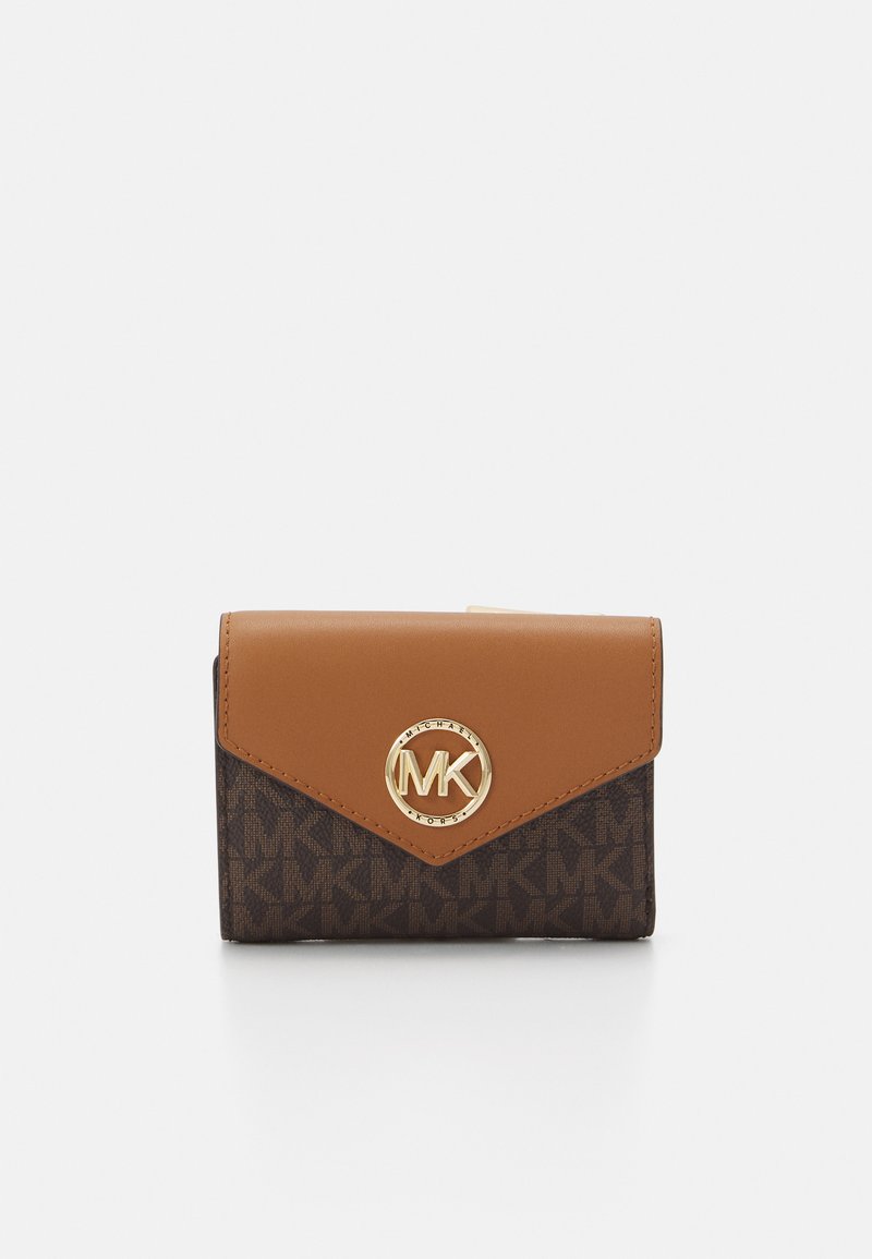 MICHAEL Michael Kors GREENWICH TRIFOLD - Lommebok - brown/acorn