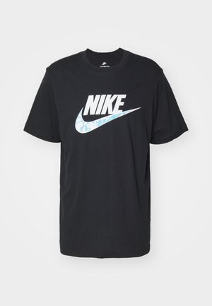 Nike Sportswear TEE FUTURA - Trükipildiga T-särk - black