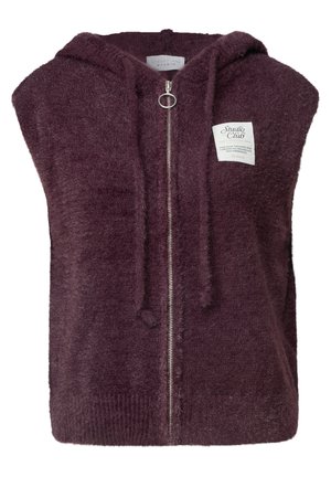 Street One Studio, WESTE MIT KAPUZE UND ZIPPER - Veste sans manches - very berry