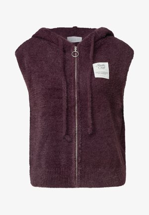 Street One Studio, WESTE MIT KAPUZE UND ZIPPER - Veste sans manches - very berry