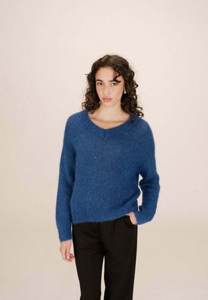 Pullover - bleu
