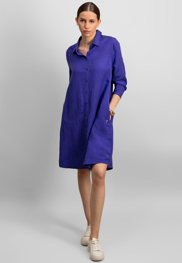 Blusenkleid - ocean violet