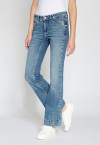 Flared Jeans - authentic midblue