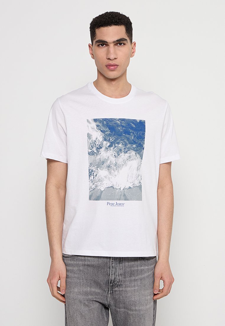Pepe Jeans T-shirt print wit