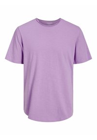 Jack & Jones - EBASHER TEE O-NECK  - T-Shirt basic - purple rose Thumbnail-Bild 1