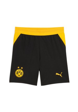 Puma BVB BORUSSIA DORTMUND SHORTS REPLICA JR UNISEX - Vereinsmannschaften - schwarz