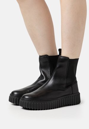 Clarks, Bottines à plateau - black