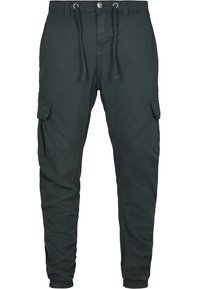 CARGO JOGGING PANTS - Pantaloni cargo - bottlegreen