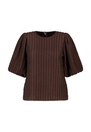 MS Mode, TOP - Blouse - dark brown
