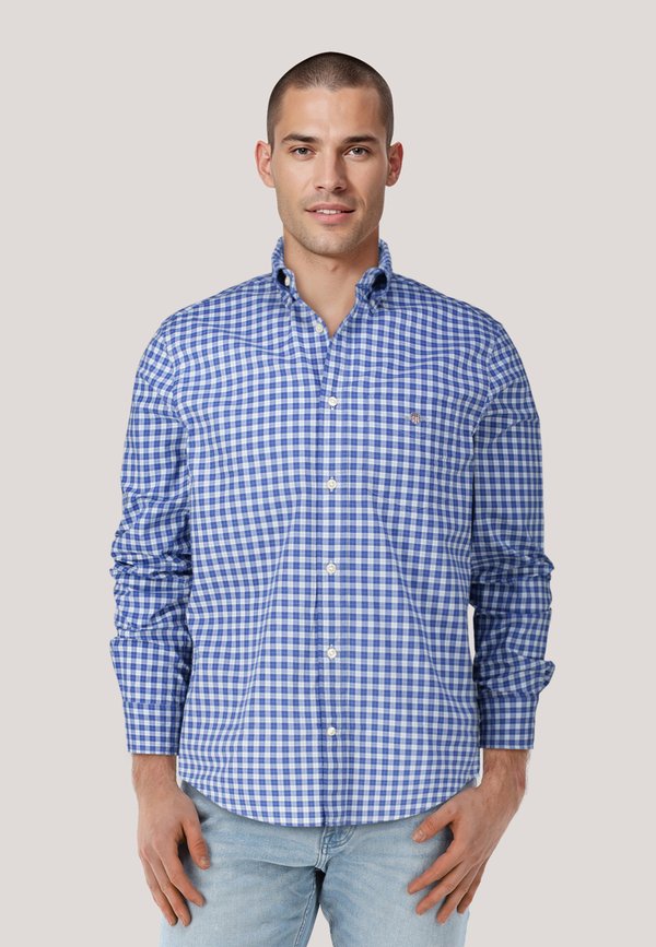 CLASSIC CHECK REGULAR FIT - Hemd - blau