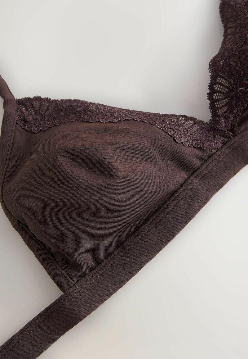 Next FIT-N ULTIMATE COMFORT - Triangle bra - chocolate brown/brown ...
