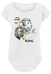 DISNEY KÖNIG DER LÖWEN MOVIE IT'S GOOD TO BE KING - Print T-shirt - white