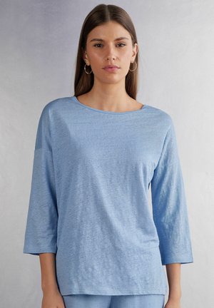 Langærmet T-shirt - hellblau dreamy blue