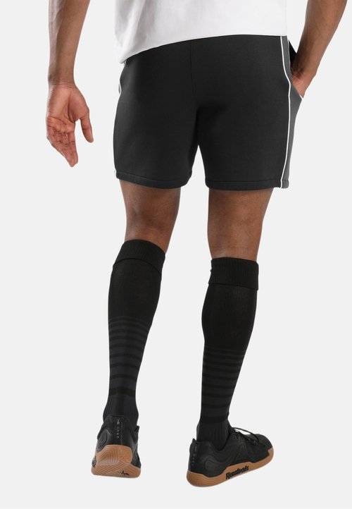 Reebok SIDEWINDER FOOTBALL SWEAT 7" SHORTS-BLACK - Sports shorts - black grey digital lime — foto 2