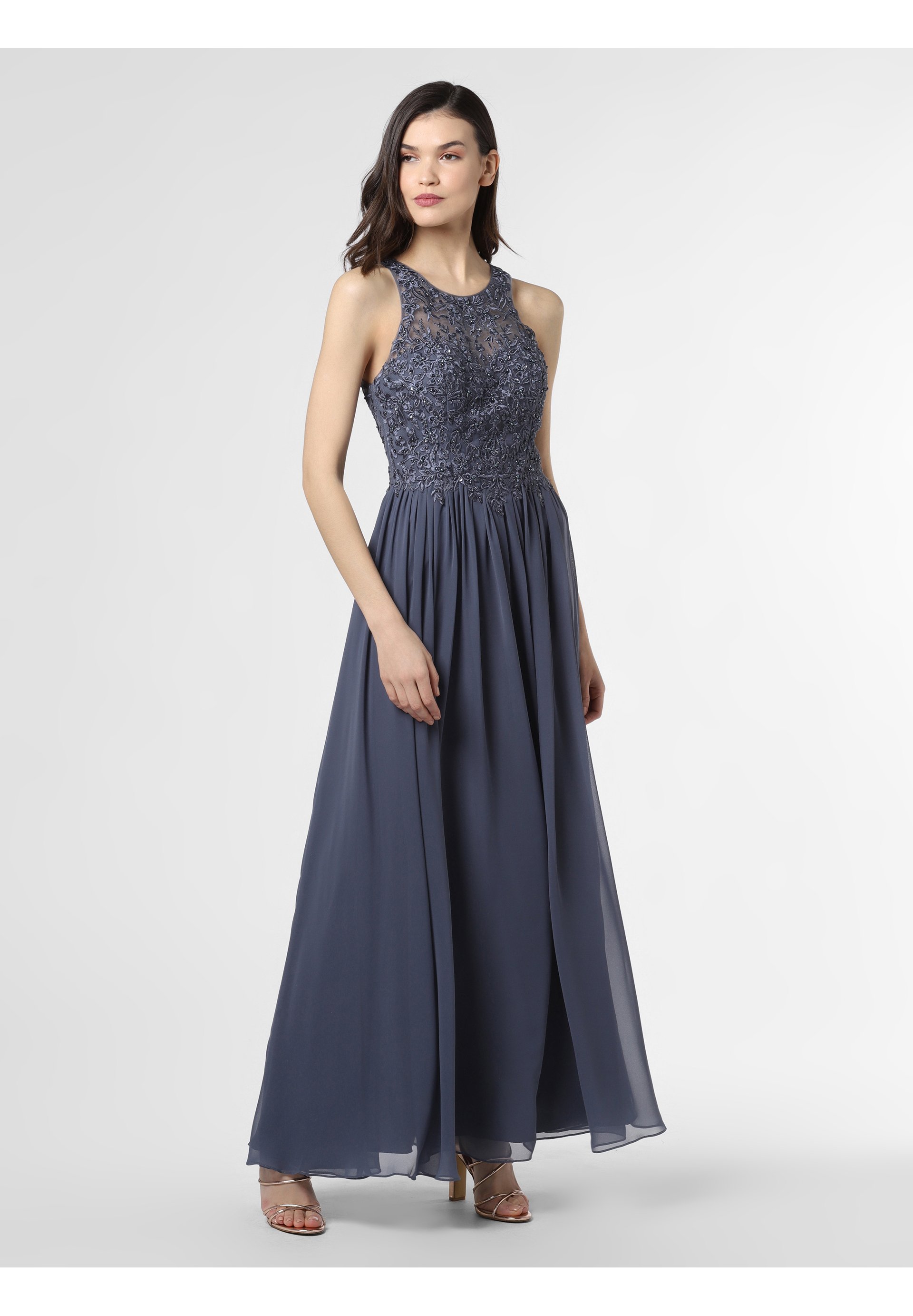 Laona Maxikleid - blau grau/grau - Zalando.de