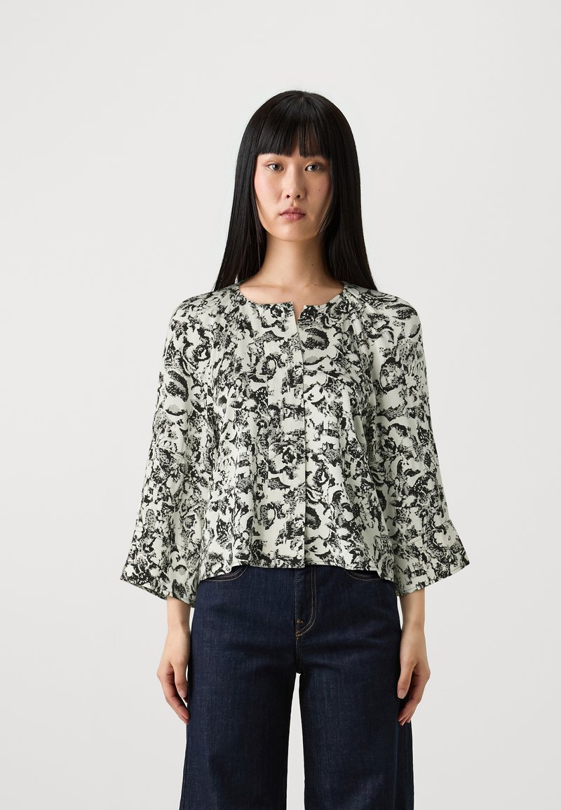 DAY Birger et Mikkelsen LOREEN CONTRAST - Blúz - white/black