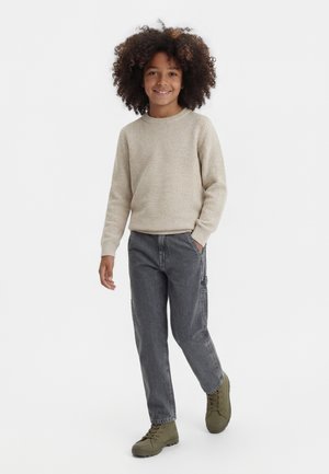 ONLY & SONS junior OSJEDGE CAR - Straight leg jeans - grey denim