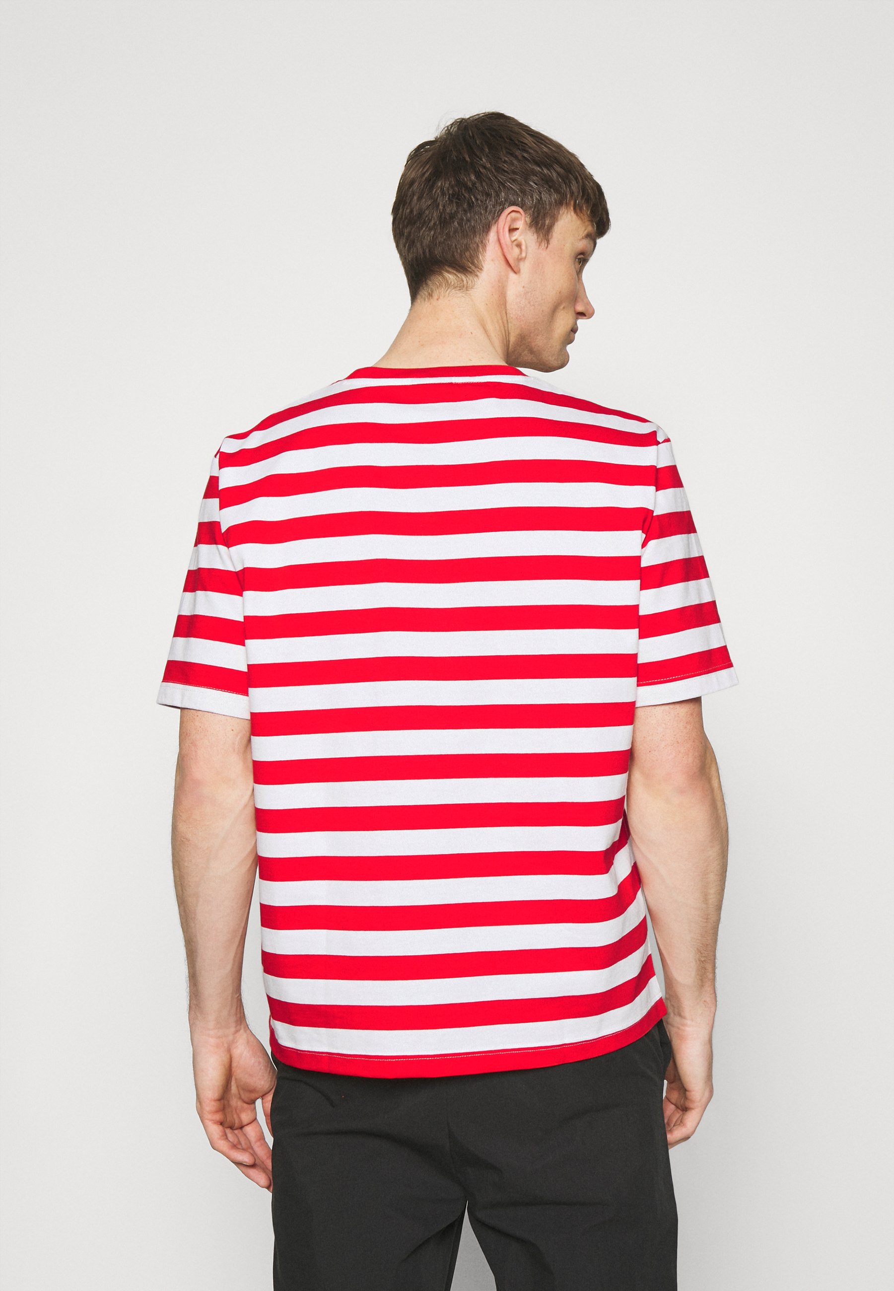 Red and white striped shirt near me Outlet
