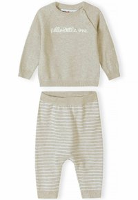 MINOTI - KNITTED JUMPER AND PANTS SET - Svetr - beige Miniatura obrázku 1