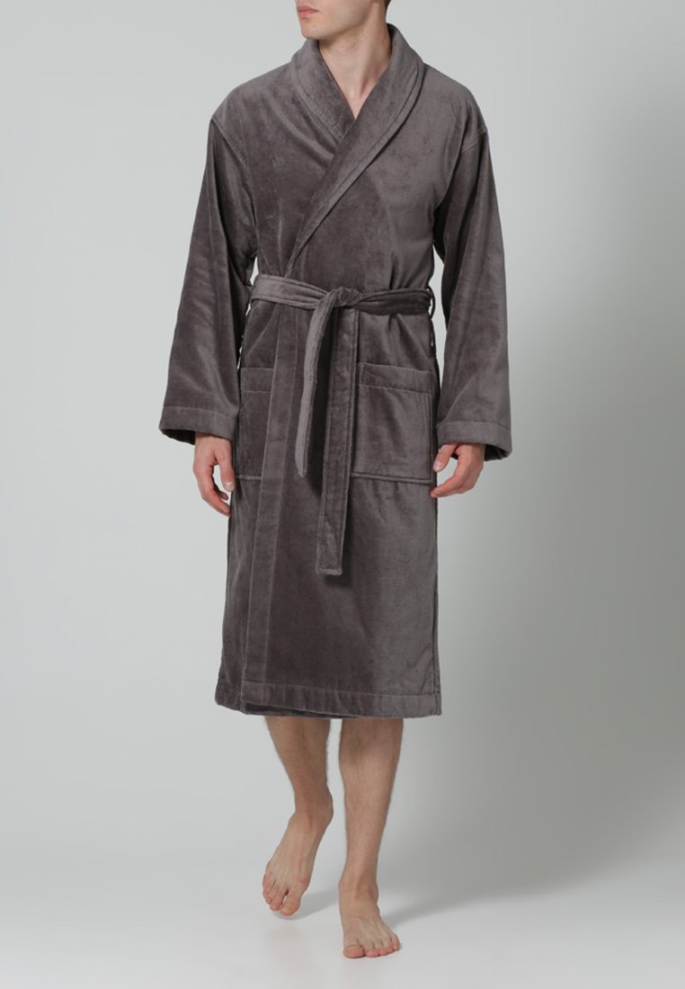 Calida AFTER SHOWER Dressing gown gargoyle/ochre Zalando