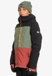 Quiksilver SIDE HIT DE SNOW TECHNIQUE POUR - Snowboardjakke - black