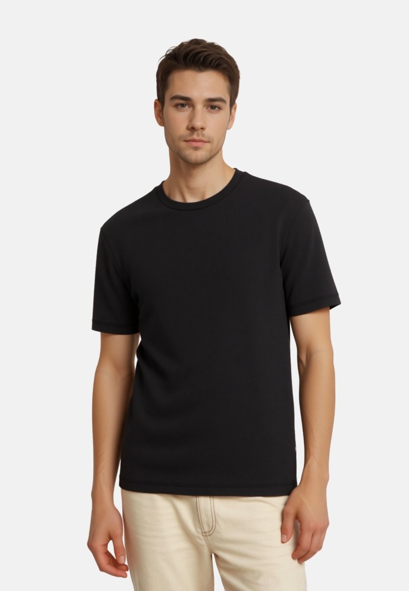 TOM TAILOR MIT ANTEIL - Camiseta Básica - White/blanco