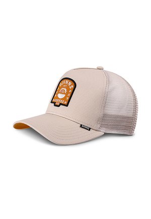 Cap - khaki offwhite