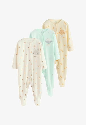 REGULAR FIT - 3 PACK - Salopetă bebeluși - yellow easter character