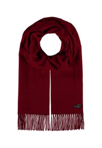 PLAID CASHMINK LOOP - Bufanda - true red