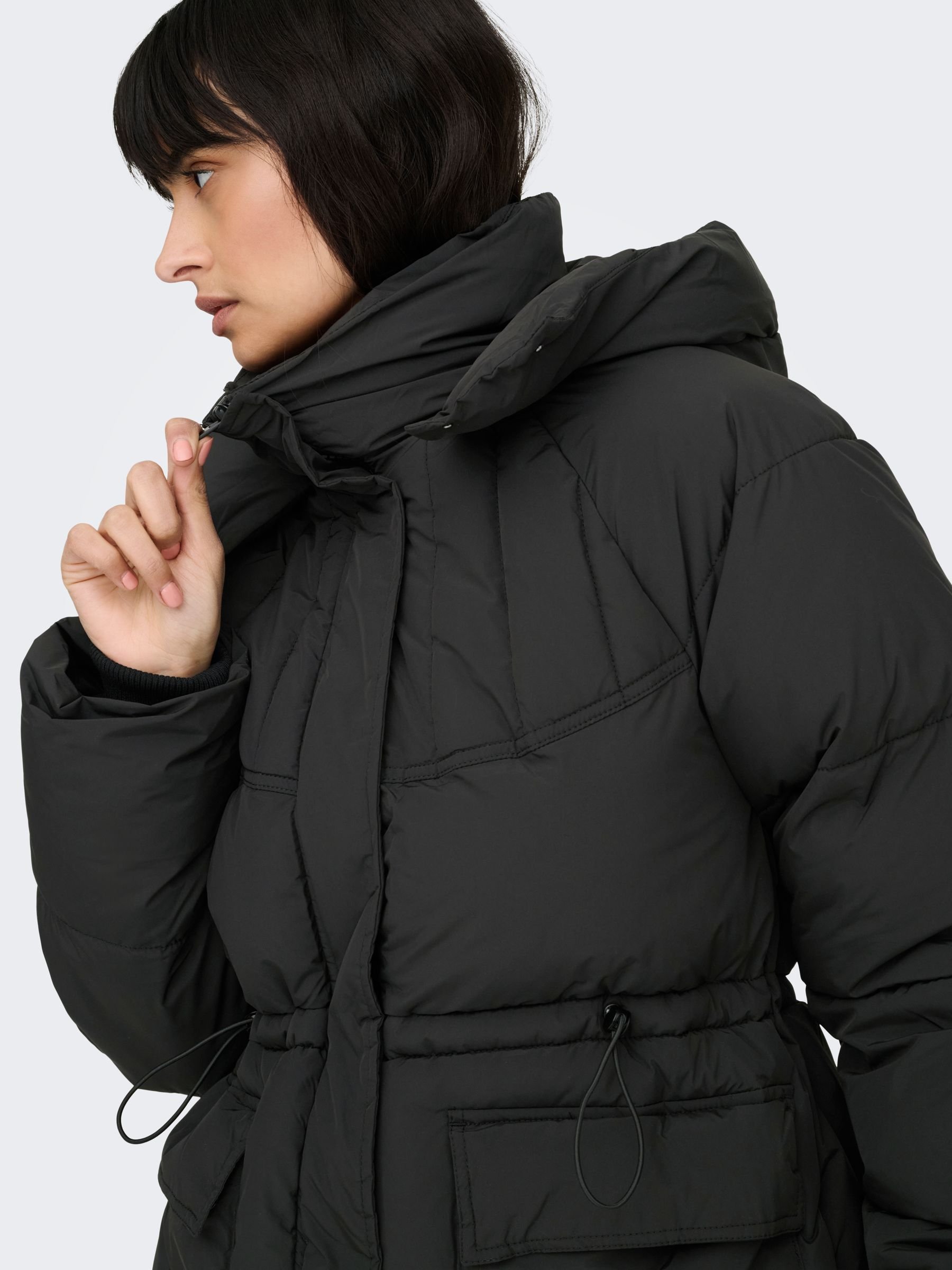 ONLY Puffer ONLKARLA Puffer - Winter coat - black - Zalando.co.uk