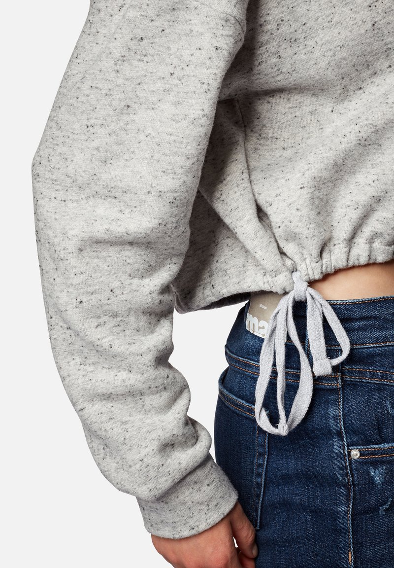 Damen Sweatshirts | Mavi REGULAR CROP Sweatshirt grey melange/grau - HO37376 Damen Sweatshirts | Mavi REGULAR CROP Sweatshirt grey melange/grau - HO37376