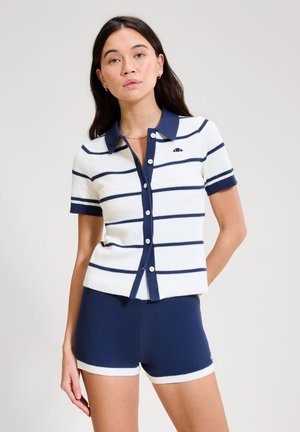 Ellesse FRAMURA - Kardigan - off white/dark blue