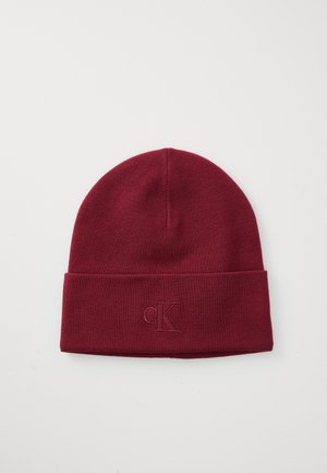 MONOGRAM EMBROIDERY UNISEX - Huer - beet red