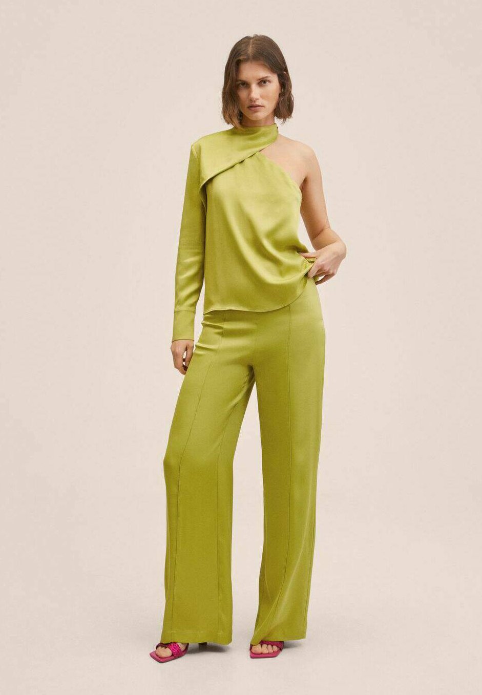 Mango Blusa - green/verde - Zalando.es
