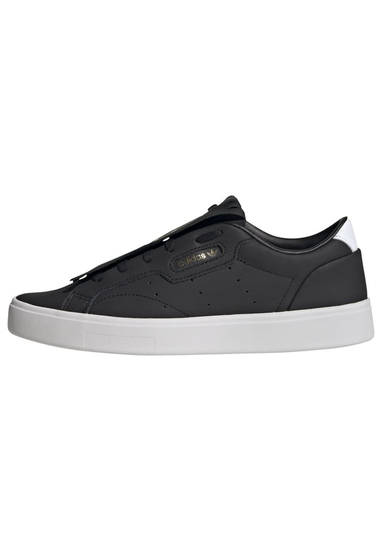 adidas gazelle silver green womens adidas Originals Adidas Sleek Super Core Black/ftwr White/crystal   Heppo.com