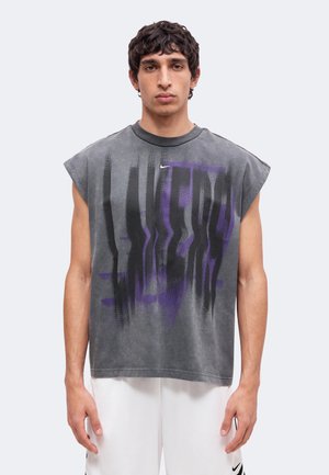 Nike Performance, LOS ANGELES LAKERS STANDARD ISSUE MEN'S BASKETBALL - Тениска с щампа - iron grey/white
