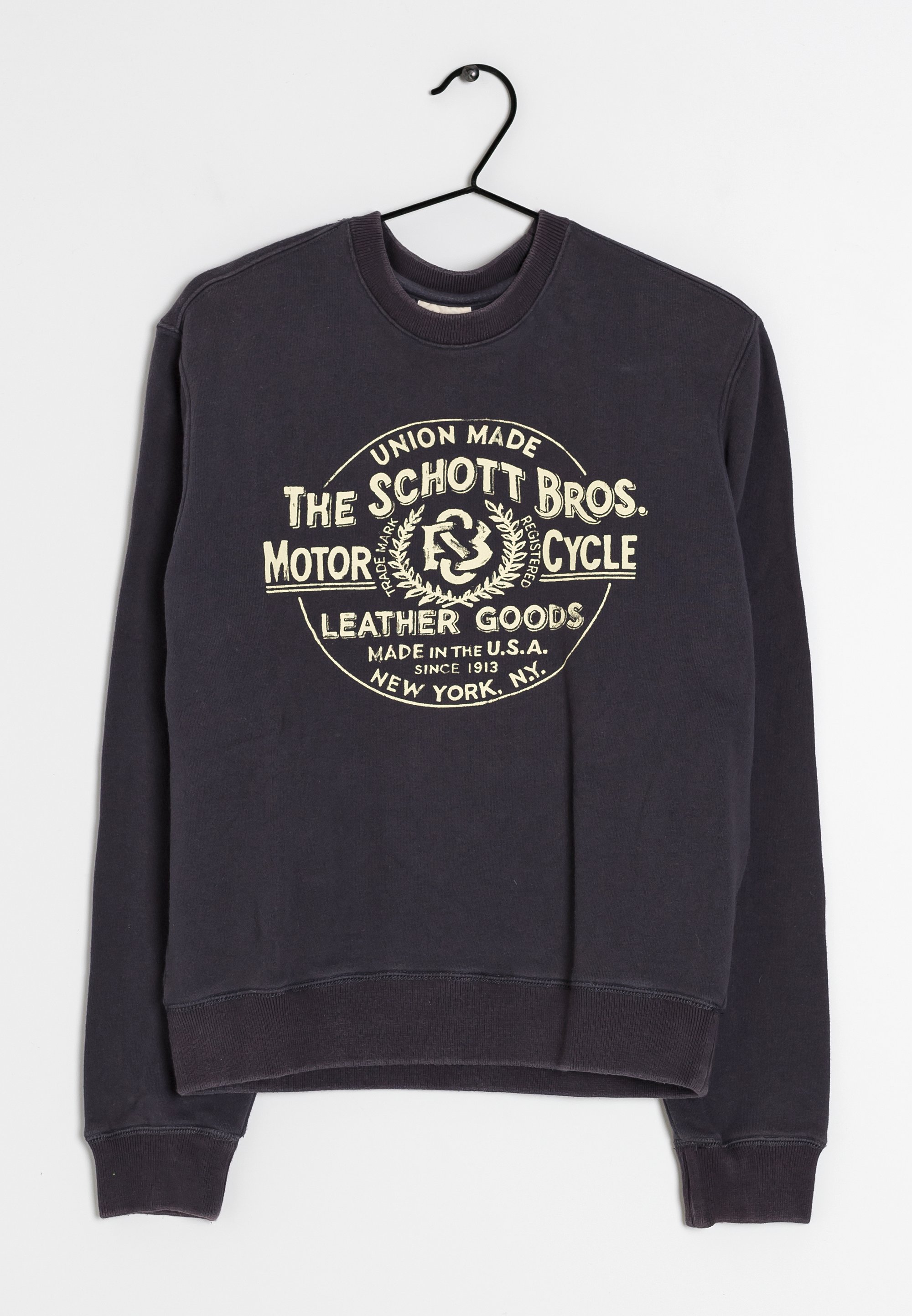 Schott Sweatshirt - grey - (Pre-owned) - Zalando.de