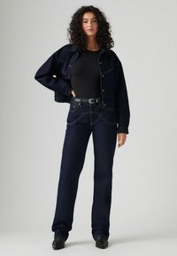 Levi's® 501® '90S WESTERN - Straight leg jeans - dark blue denim