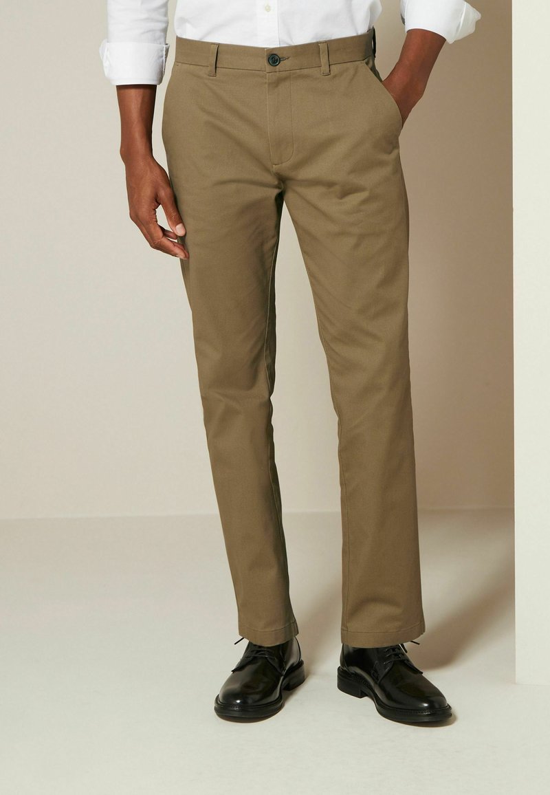 Next REGULAR FIT STRAIGHT LEG 5 POCKET - Bukser - stone