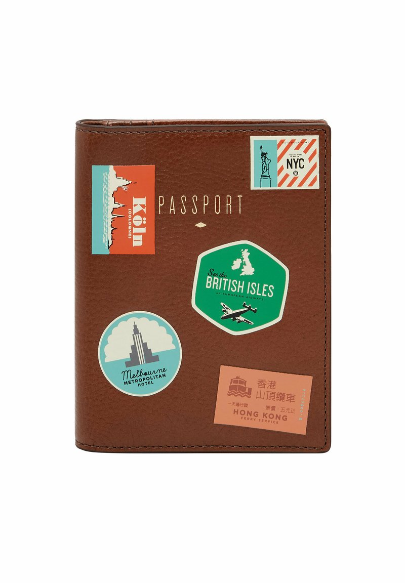 Fossil GIFTS PASSPORT Passport holder brown Zalando.de
