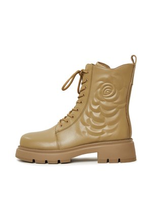 Cowboy/motoros bokacsizma - olive