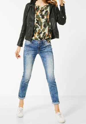 Kunstlederjacke - green