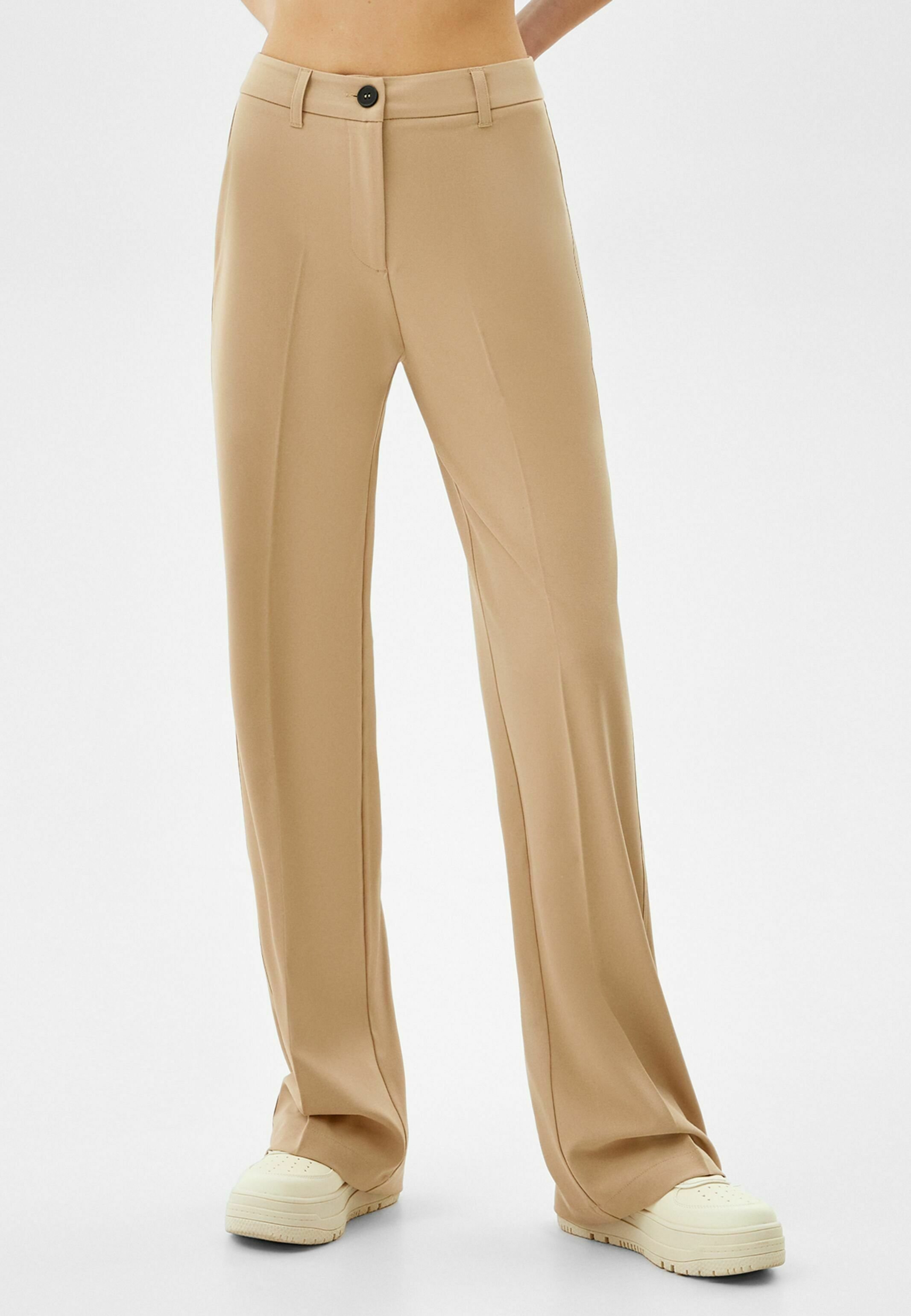 Bershka LOOP - Pantaloni - camel/sabbia - Zalando.it