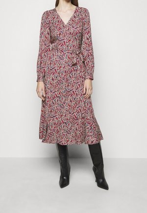 Freizeitkleid - bordeaux