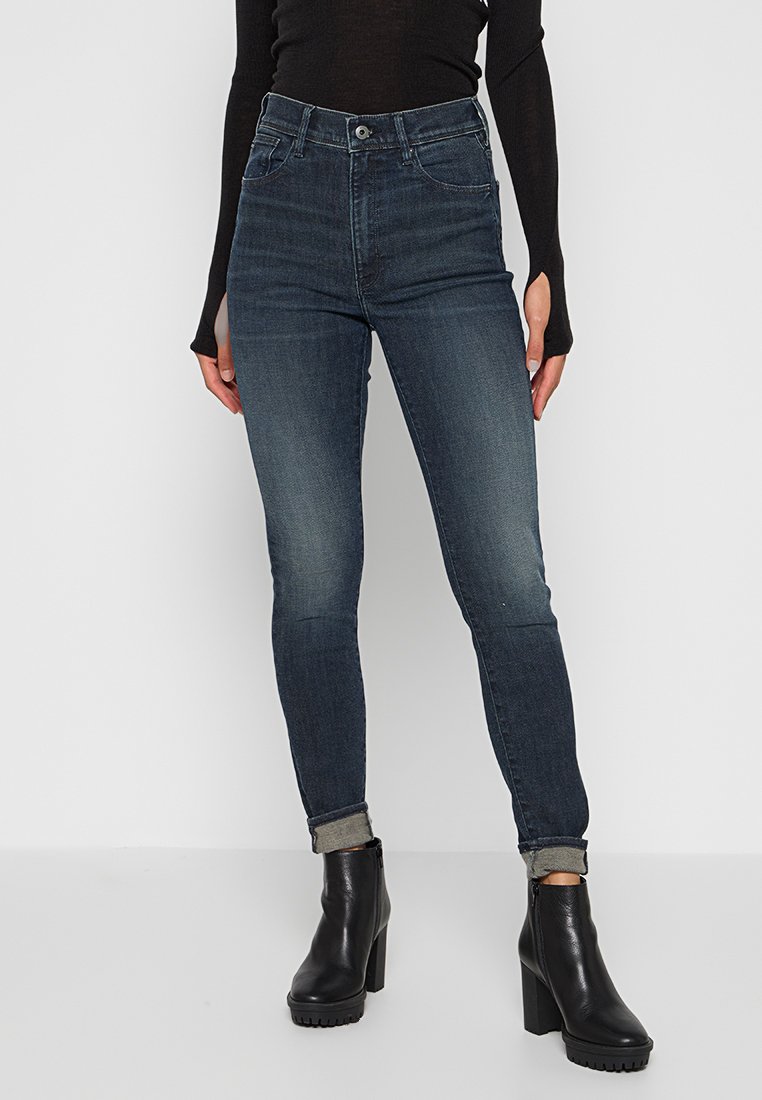G-Star Jeans Skinny Fit donkerblauw