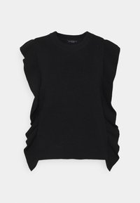 Bruuns Bazaar T-shirt print - black